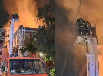 Μεγάλη πυρκαγιά στο κέντρο της Αθήνας – EΙΚΟΝΕΣ ΤΡΟΜΟΥ ΠΟΥ ΘΥΜΗΖΟΥΝ ΑΠΟΚΑΛΥΨΗ