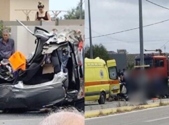 Ανείπωτος ο πόνος στην Ρόδο: Μάνα και κόρη οι δύο νεκρές στο φρικτό τροχαίο – Βίντεο ντοκουμέντο από το σημείο της τραγωδίας
