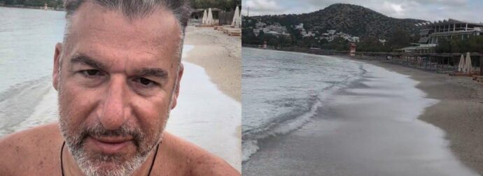 Γιώργος Λιάγκας: «Έχετε να προτείνετε τίποτα καλύτερο;» – Το μήνυμά του από την παραλία
