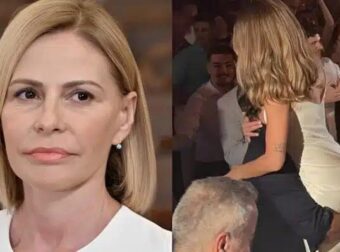 Τζένη Μπαλατσινού: Με κίτρινη τουαλέτα στο γλέντι για τον γάμο της κόρης της στη Μεσσηνία-Εξαφανισμένος ο υπουργός Κικίλιας