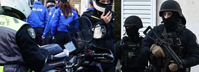 Σοκ στην Θεσσαλονίκη: Άνδρας σε αμόκ με αλυσοπρίονο βρίσκεται έξω από σπίτι – Εγκλωβισμένες μέσα είναι μητέρα με παιδιά