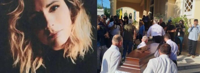 Ανείπωτο θρήνος στη κηδεία της Βασιλικής: Το τελευταίο αντίο στην 39χρονη που δολοφονήθηκε στην Καλαμάτα