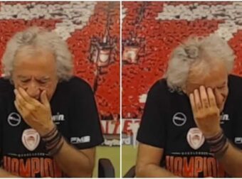 Και οι πιο σκληροί λυγίζουν: Η στιγμή που ο Τάκης Τσουκαλάς ανακοίνωσε τον θάνατο του συμπαρουσιαστή του!