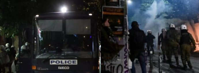 ΘΡΙΛΕΡ ΣΤΟ ΚΕΝΤΡΟ ΤΗΣ ΑΘΗΝΑΣ: ΠΥΡΟΒΟΛΙΣΜΟΙ ΣΤΑ ΕΞΑΡΧΕΙΑ – ΔΥΣΤΥΧΩΣ ΕΧΟΥΜΕ Ν…