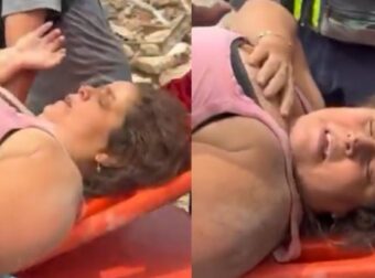 Συγκλονίζει η γυναίκα που ανασύρθηκε ζωντανή από τα ερείπια στη Βενεζουέλα: «Κρατήθηκα από την κάσα της πόρτας» – Βίντεο σοκ