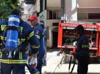 Φωτιά σε ξενοδοχείο στην Ομόνοια: «Παραλίγο να πεθάνει η γυναίκα μου» – Διασωληνωμένος σε σοβαρή κατάσταση ο 40χρονος [βίντεο]