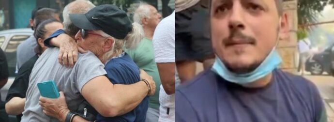 «Kαιγόταν, αναγκάστηκε να πέσει»: Συγκλονίζει ο διανομέας που βοήθησε την ηλικιωμένη στο φλεγόμενο κτίριο στην Καλλιθέα [βίντεο]