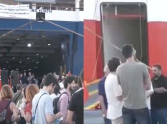 Ραφήνα: Κλειστό το λιμάνι από τους συνδικαλιστές – Εμποδίζουν το απόπλου των πλοίων