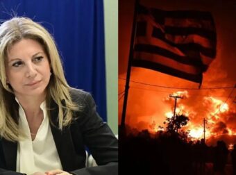 Ξεσπά η Καρυστιανού για τη φωτιά στο Ωραιόκαστρο: «Να μας πει η κυβέρνηση αν υπάρχουν αιτήσεις για ανεμογεννήτριες στην περιοχή»