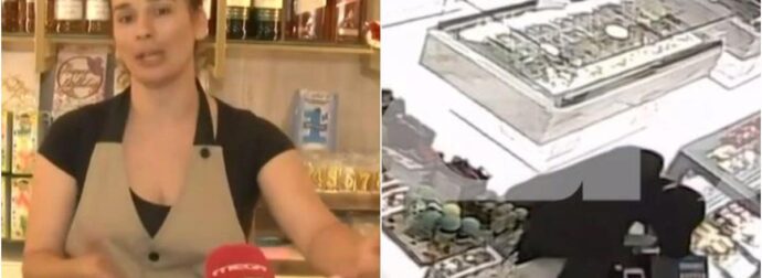 «Άρχισα να τον χτυπάω για να φύγει»: Η θαρραλέα υπάλληλος ζαχαροπλαστείου που αντιμετώπισε ληστή με τη σφουγγαρίστρα στη Νίκαια