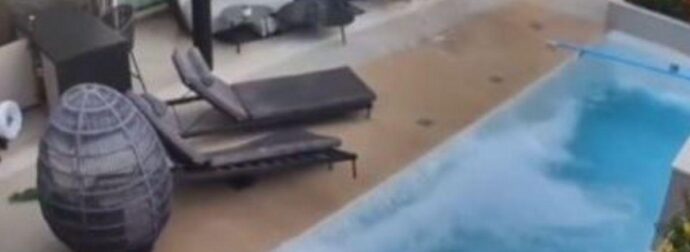 Βενεζουέλα: Συγκλονιστικό βίντεο από το χτύπημα των 7,5 Ρίχτερ στην Λα Γκουάιρα – Άδειασε πισίνα