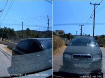 Τραμπούκος οδηγός στο Κορωπί: Κολλάει πίσω από άλλο ΙΧ και αρχίζει τις… «Παναγίες»!