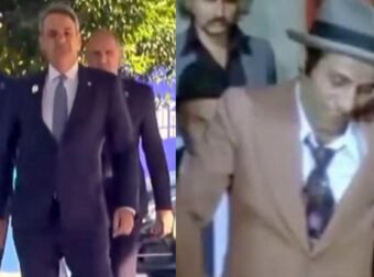 Οι Τούρκοι κοροϊδεύουν το περπάτημα του Μητσοτάκη στην είσοδό του στη διάσκεψη του ΝΑΤΟ με απαράδεκτο τρόπο