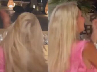 Άβαφτη και χαλαρή η Ελένη Μενεγάκη: Γλέντησε σε prive πάρτι στη Νάξο – Δείτε τον χορό της
