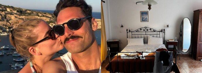 Δανάη Μιχαλάκη – Γιώργος Παπαγεωργίου: Η εντυπωσιακή κατοικία τους στην Αμοργό (Photo)