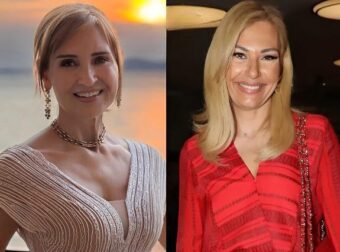Μάρα Ζαχαρέα και Τίνα Μεσσαροπούλου στην Πάρο – Οι καλοκαιρινές φωτογραφίες από την παραλία