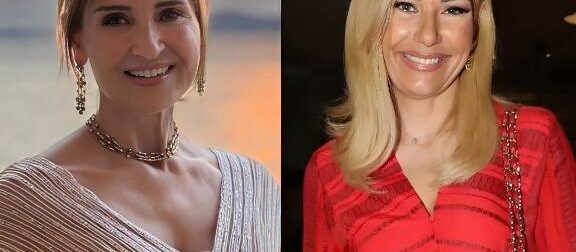 Μάρα Ζαχαρέα και Τίνα Μεσσαροπούλου στην Πάρο – Οι καλοκαιρινές φωτογραφίες από την παραλία