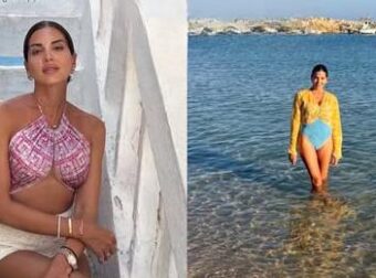 Σταματίνα Τσιμτσιλή: Σπάνιες οικογενειακές φωτογραφίες από την Πάρο με τη μητέρα και τον γιο της