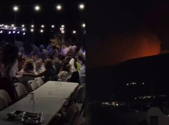 Πυρκαγιά στην Πάρο: Βίντεο από πανηγύρι και σε «απόσταση αναπνοής» η φωτιά που πλησίαζε – Αντιδράσεις στο διαδίκτυο
