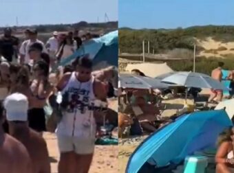 Viral βίντεο: Το αδιαχώρητο στην παραλία Ιταλίδα στα Κουφονήσια – «Η πλατεία Συντάγματος με αμμουδιά»