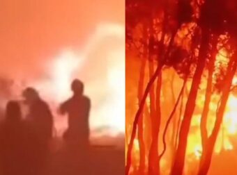 Εφιαλτική νύχτα σε Ρέθυμνο και Σητεία: Ώρες αγωνίας στην Αγία Γαλήνη, δίνουν μάχη οι δασοκομάντος – Φωτογραφίες από την μεγάλη εκκένωση