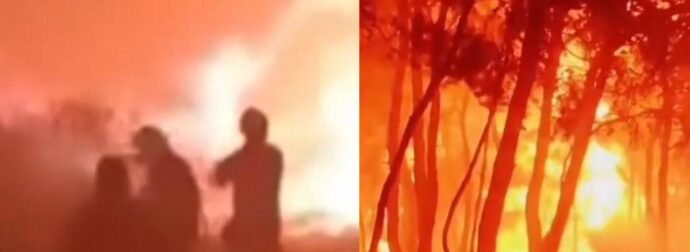 Εφιαλτική νύχτα σε Ρέθυμνο και Σητεία: Ώρες αγωνίας στην Αγία Γαλήνη, δίνουν μάχη οι δασοκομάντος – Φωτογραφίες από την μεγάλη εκκένωση