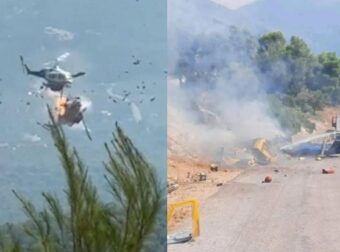 Σύγκρουση ελικοπτέρων στην Ψάθα: Πληροφορίες για νεκρούς – Στο 251 οι δύο διασωθέντες από το ένα πλήρωμα