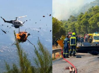 Τραγωδία στην Ψάθα: Ένας Έλληνας και ένας Δανός σκοτώθηκαν στην θανατηφόρα σύγκρουση των ελικοπτέρων – Δραματικές εξελίξεις