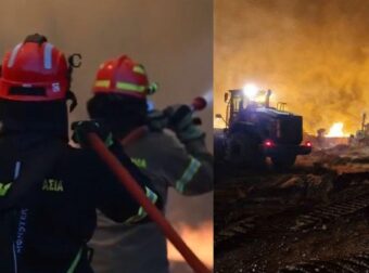 Πυρκαγιές σε Αττικοβοιωτία: Σε πύρινο κλοιό Αγιος Νεκτάριος και Κρύο Πηγάδι – Καίγονται σπίτια [βίντεο]