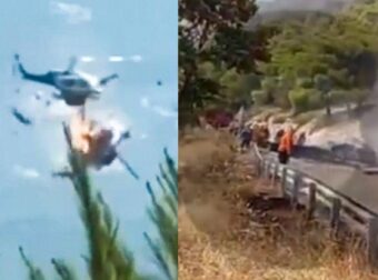 Τραγωδία στην Ψάθα: Τα έξι λεπτά που ακολούθησαν μετά την σύγκρουση των ελικοπτέρων – Βίντεο ντοκουμέντο