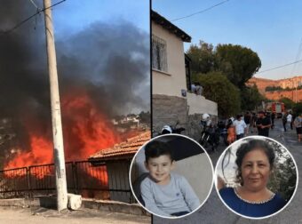 Τουρκία: Γιαγιά πέθανε αγκαλιά με τον 4χρονο εγγονό της στη φωτιά – Είχε σώσει πρώτα το 2χρονο παιδί