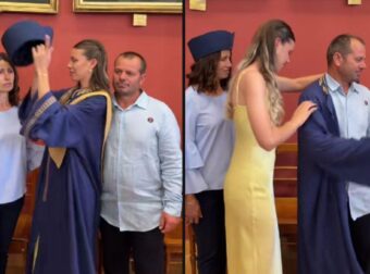 Κόρη μεταναστών αφιέρωσε την αποφοίτησή της στους γονείς της – Η στιγμή που συγκίνησε το TikTok, «Για τους γονείς μου»