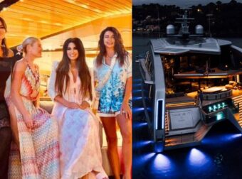 Οι διακοπές της Κίμπερλι Γκιλφόιλ: Βόλτες στο Ιόνιο με την Lamborghini των θαλασσών και οι selfies με τις φίλες της