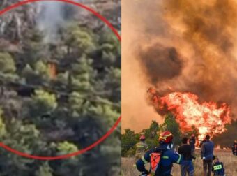 Σαλαμίνα: 14χρονος μαζί με την μητέρα του κατέθεσαν – Το βίντεο για το «challenge» που ξεκίνησε την φωτιά στον Προφήτη Ηλία