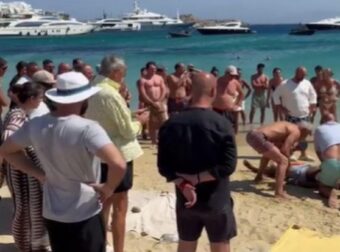 Τραγωδία στη Μύκονο: Τουρίστας πνίγηκε στην Ψαρού – Η απεγνωσμένη προσπάθεια να σωθεί