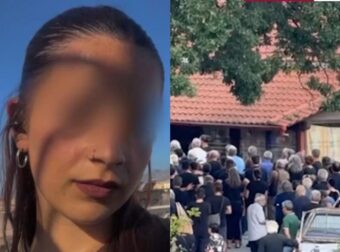 Σκηνές αρχαίας τpαγωδίας στην Βέροια: Οι πρώτες φωτογραφίες από την κηδεία της 18xpovnς Κατερίνας