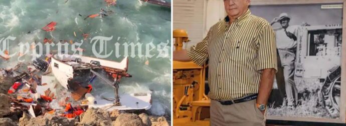 Νεκρός γνωστός επιχειρηματίας από την κακοκαιρία στην Κύπρο: Το σκάφος του διαλύθηκε στα βράχια, βίντεο από τις δραματικές στιγμές στο Κάβο Γκρέκο
