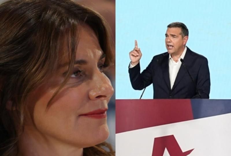 Σούσουpο με Μπέτυ Μπαζιάνα: Αντί να κοιτούν τον Τσίπρα, κοιτούσαν εκείνη, η εμφάνιση που συζητηθήκε όσο καμία στη ΔΕΘ