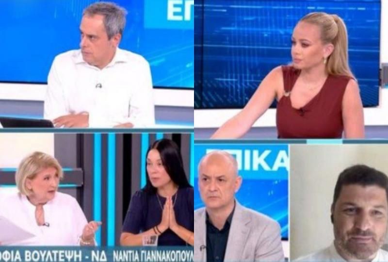 Ξέφυγαν τα πράγματα στο OPEN: Χάος on air με τη Σοφία Βούλτεψη – Τα έβαλε μέχρι και με τη Φώσκολου