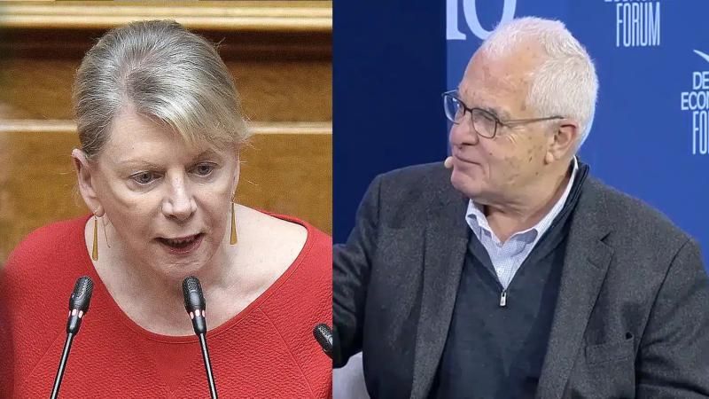 «Η κυρία με το κραγιόν…»: Ευθεία επίθεση Έλενας Ακρίτα στον Γιάννη Πρετεντέρη